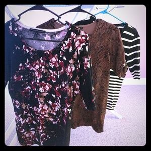 THREE-pack XS WHBM Sweater Blouses